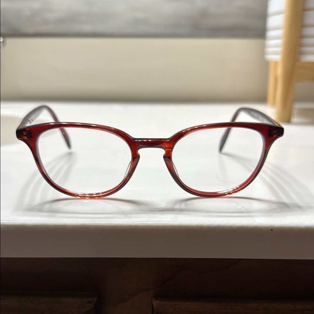 SALT brand Red Eyeglasses Frame